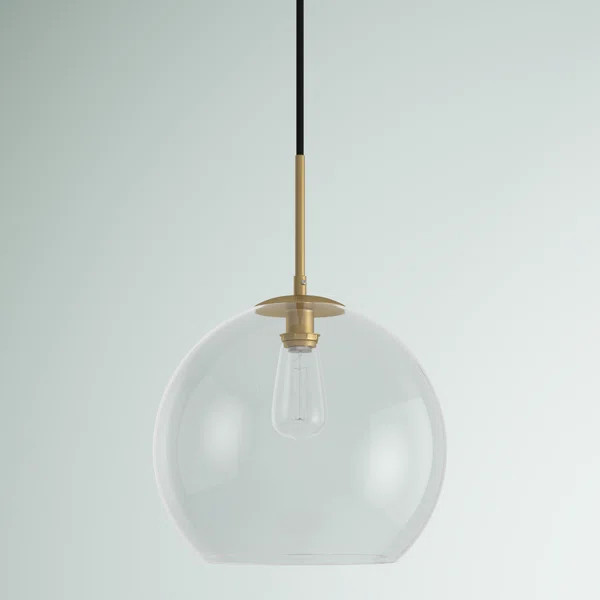 Snead 1 - Light Single Globe Pendant | Wayfair North America