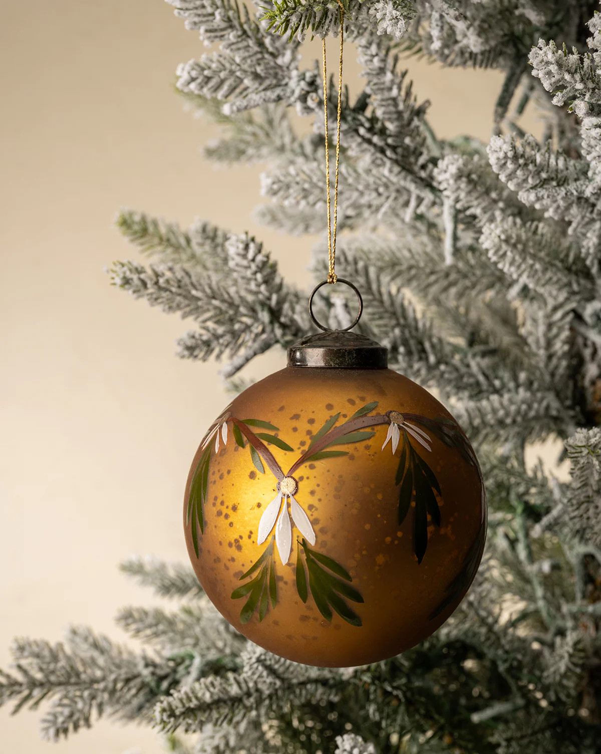 Hand-Painted 4" Glass Ornament | McGee & Co. (US)