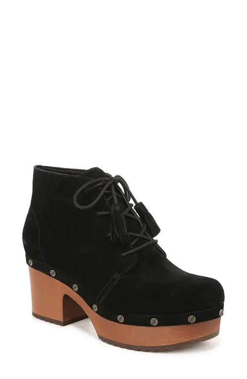 Dr. Scholl's Original Collection Chic Platform Bootie in Black at Nordstrom, Size 6.5 | Nordstrom