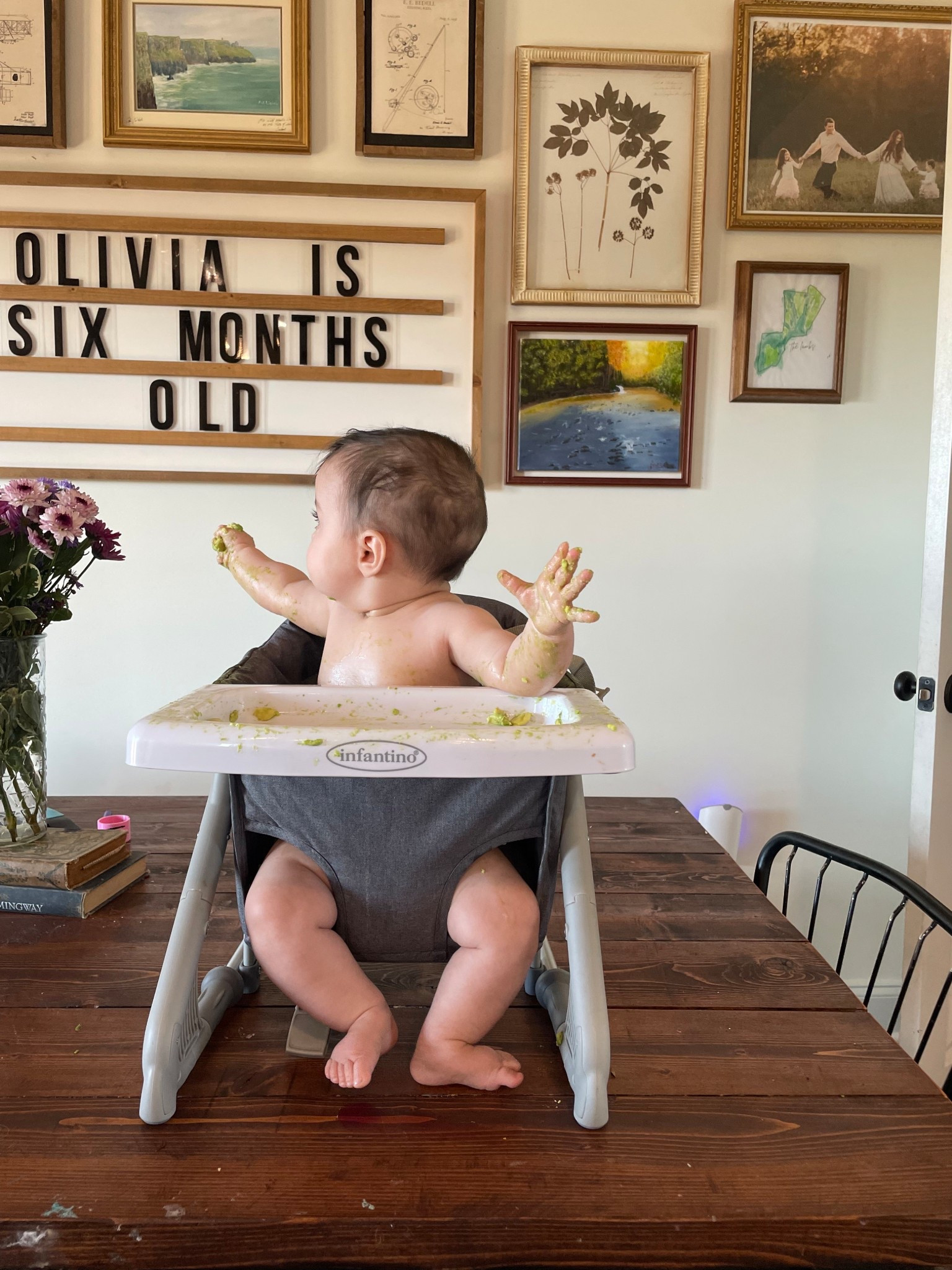 A great high chair option if you’re trying to save space 

#LTKBaby #LTKmomlife #LTKKids