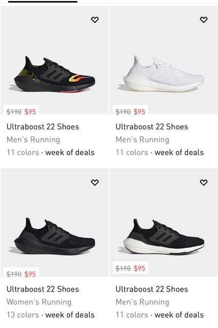 adidas ultraboosts are 50% off! christmas gift ideas for any athletes, kids, etc. 

gift guide, gifts for him, gift ideas for him, athlete gift idea, running shoes, tennis shoes, sneakers, sale

#LTKunder100 #LTKsalealert #LTKCyberweek
