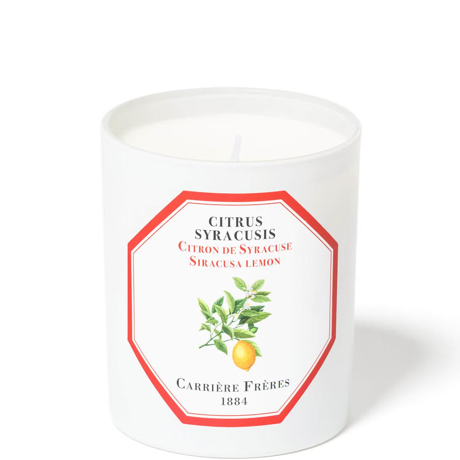 Carrière Frères Scented Candle Siracusa Lemon - Citrus Syracusis - 185 g | Dermstore (US)