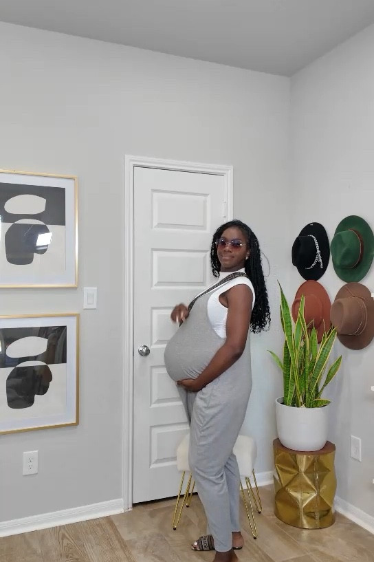 Rock your baby bump in style! These looks aren't maternity wear, but they're perfect for every stage. #BumpFriendlyFashion

For reference, I'm wearing a size medium. I'm currently in my third trimester, 5'5" tall, and weigh between 165-170 lbs. Hope this helps with sizing!

#LTKVideo #LTKStyleTip #LTKBump