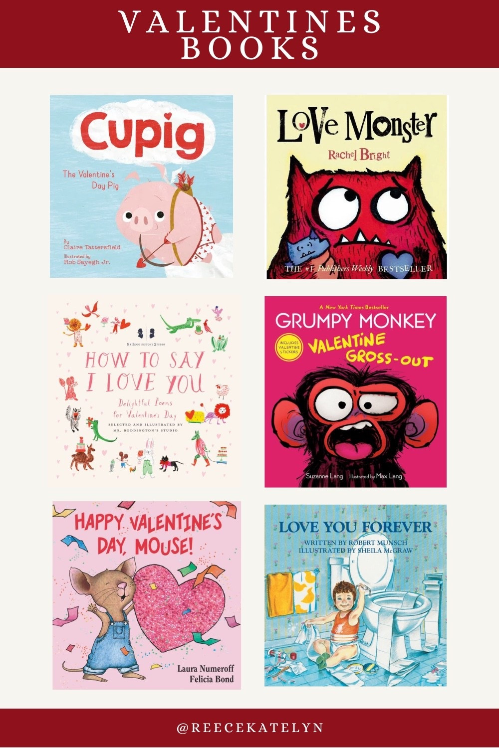 February kids books + valentines toddler books 