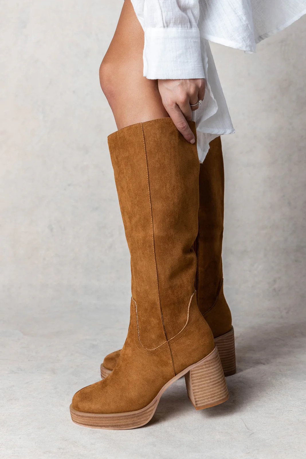 Juniper Boots in Camel - böhme | Böhme US