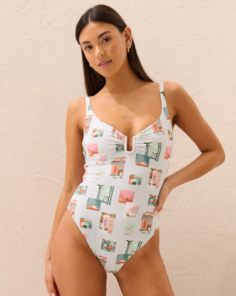 Women's U-Wire One-Piece Swimsuit | Women's Swimwear | Abercrombie.com | Abercrombie & Fitch (US)