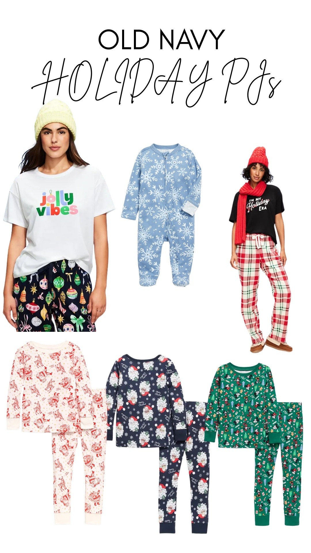 So many cute holiday PJs at Old Navy for the family! Everything is 50% off right now so it’s a good time to stock up. 

#LTKGiftGuide #LTKSeasonal #LTKFamily