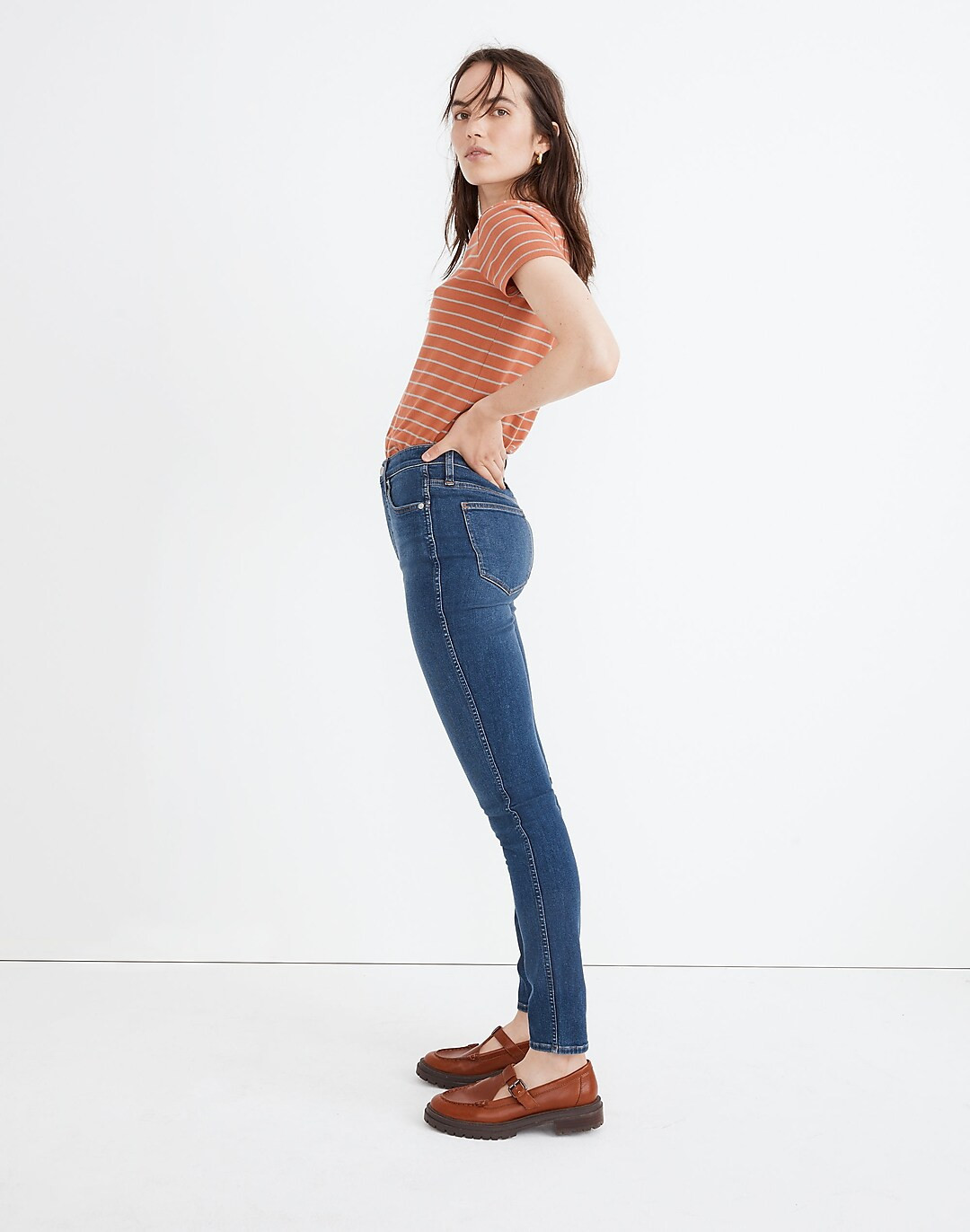 10" High-Rise Skinny Jeans in Coronet Wash | Madewell