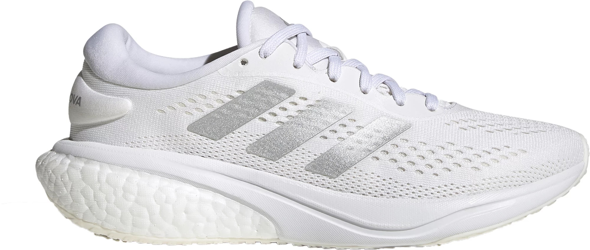 adidas Women's Supernova 2 Running Shoes, Size 7, White/Silver | Dick's Sporting Goods