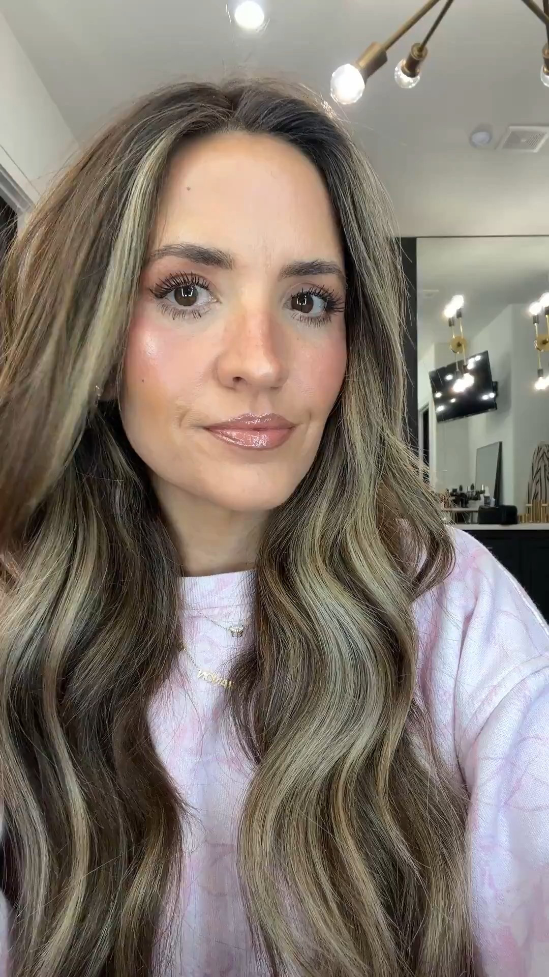 everything I used for this look! Tomorrow is the last day to use code SAVEGIFTS for 20% off these items! 

skin tint - M3
Cream bronzer - medium dark
concealer - N5
blush - she goes to the gym 
brow pencil - medium brown 
powder bronzer - medium dark
blurring powder - lavender 
highlight - flaunt 
lipstick - pillow talk 
lip gloss - george 
eyeliner - tie it together

#LTKSaleAlert #LTKBeauty #LTKgrwm