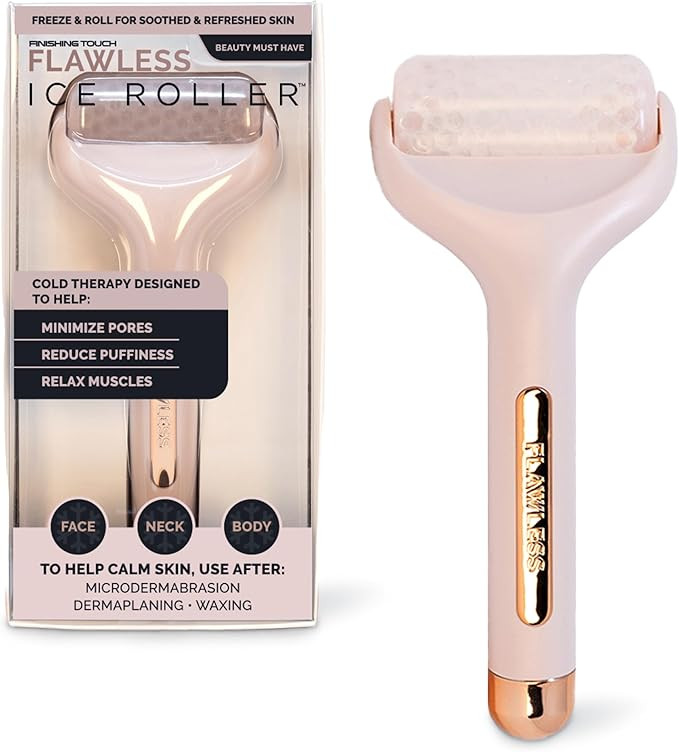 Finishing Touch Flawless Facial Massage Ice Roller, 1 Count (Pack of 1) | Amazon (US)