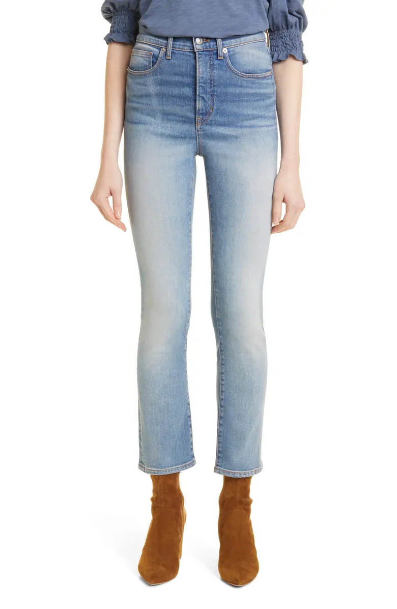 Veronica Beard Carly High Waist Kick Flare Jeans | Nordstrom | Nordstrom