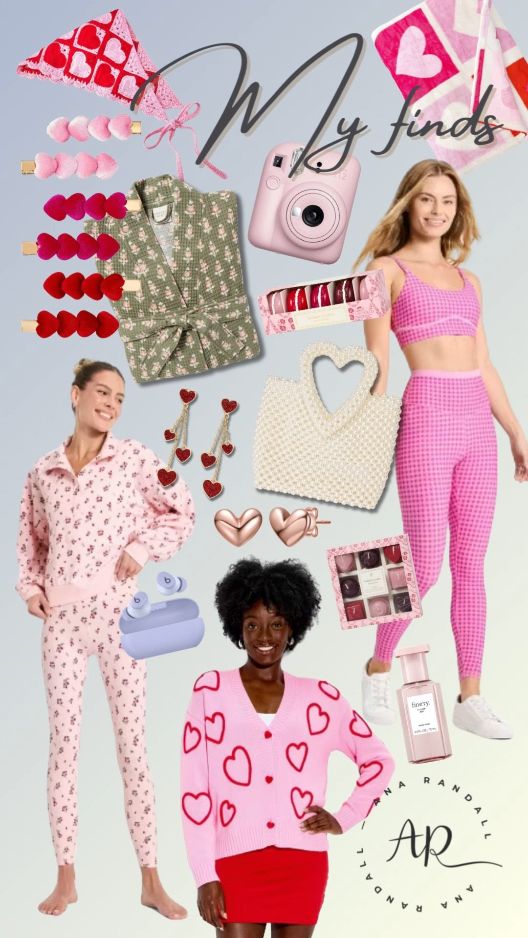 Valentine’s Day finds 💕
Pink picks, heart details & cozy-chic gifts—perfect for Galentine’s, self-love moments, or a sweet date night.

#ValentinesDay #ValentinesDayFinds #PinkAesthetic #HeartDetails #GiftIdeas #LTKfinds #LTKgiftguide #PinterestStyle #CozyChic #LoveEdit

#LTKValentine #LTKSeasonal #LTKdayinmylife