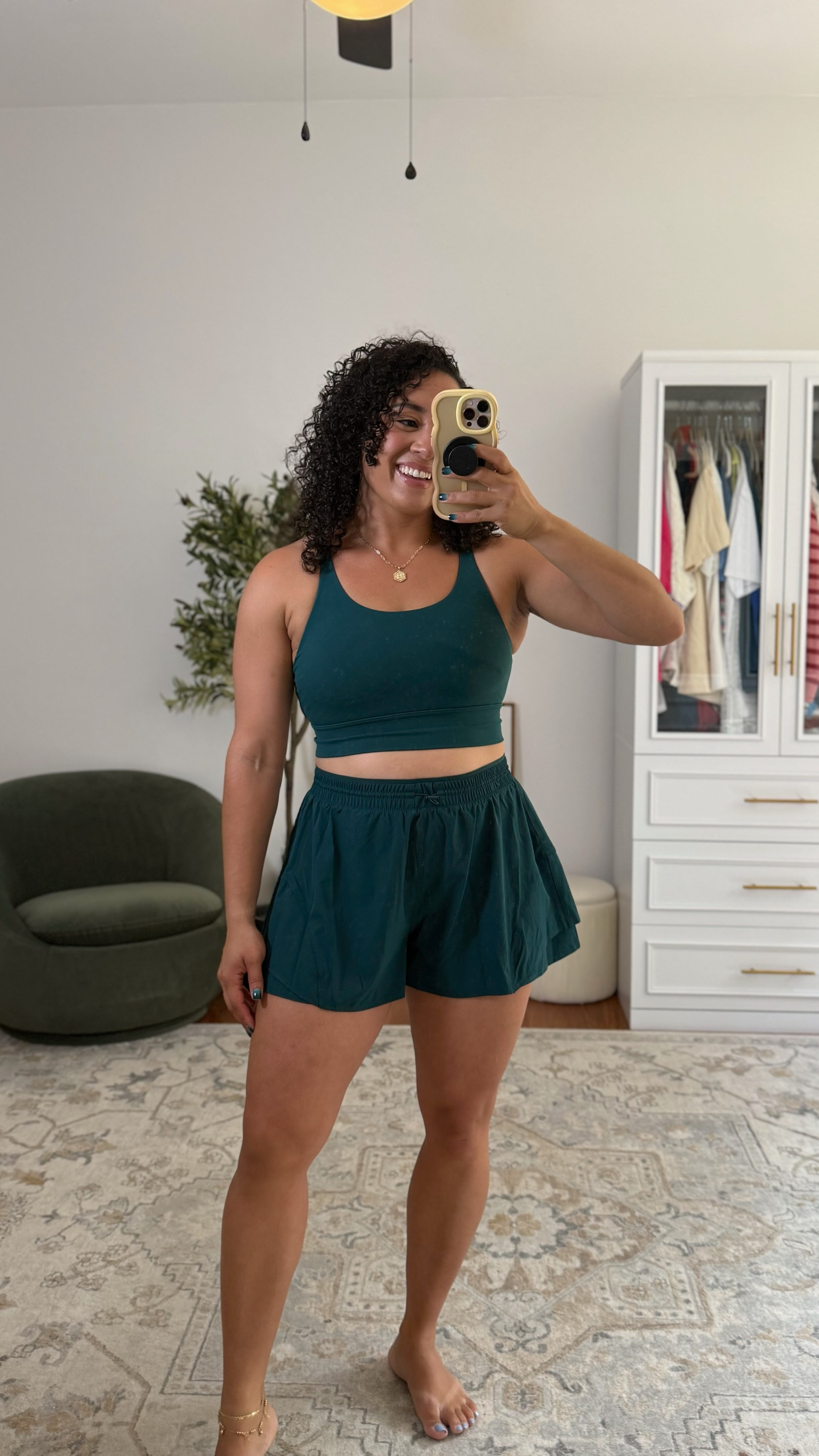 This set is the easiest thing to throw on for a hot girl walk, running quick errands, or just lounging around the house while keeping it cute 

 #LTKootd #LTKfitnessgoals #LTKActive