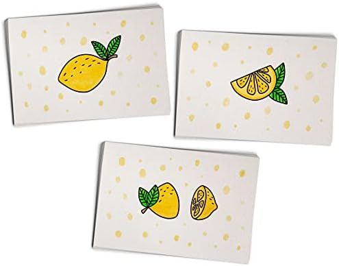 Sugartown Greetings Lemon Postcards Pack - 48 Cute Postcards - Great for Hello Postcards, Birthda... | Amazon (US)