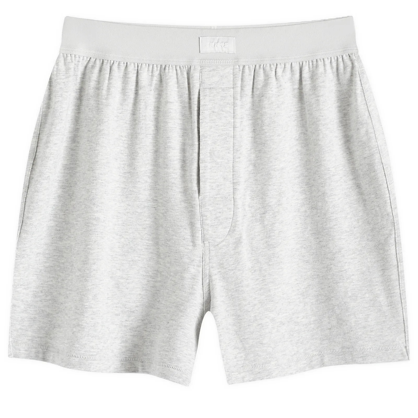 SKIMS Women's Boyfriend Loose Boxer in Light Heather Grey, Size Small | END. Clothing