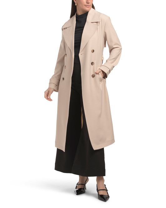 Double Breasted Relaxed Trench Coat | TJ Maxx