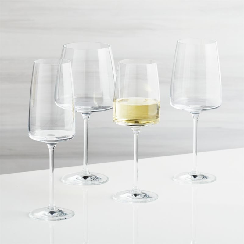 Level Wine Glasses | Crate and Barrel | Crate & Barrel