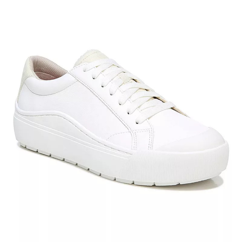 Dr. Scholl's Time Off Women's Platform Sneakers, Size: 9.5, White | Kohl's