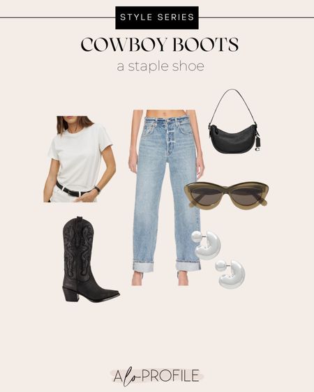 How To Style: Cowboy Boots // cowboy boots, cowboy boots outfit, summer outfit, summer style, day time outfit, cool girl style, brunch outfit

#LTKstyletip