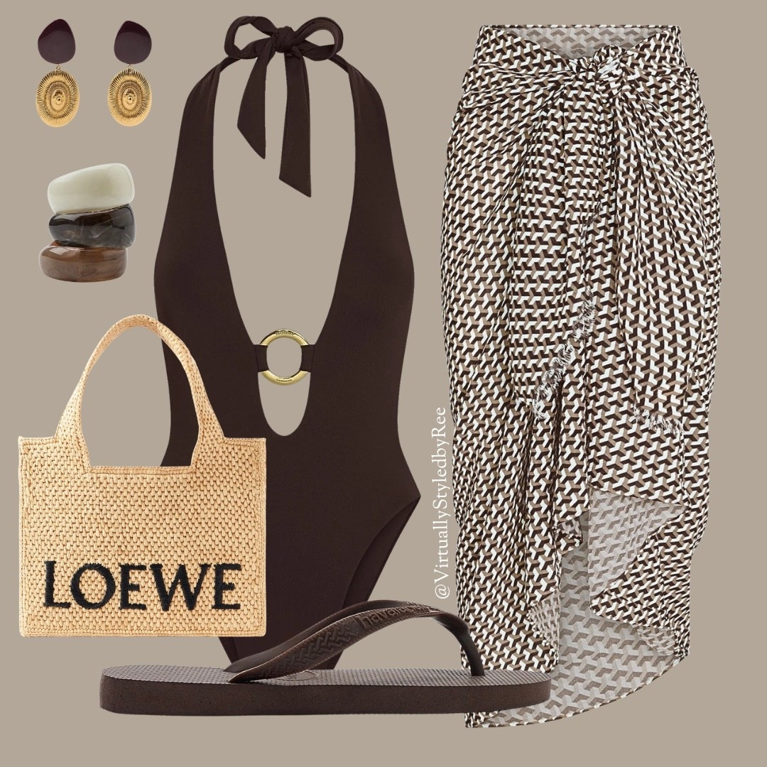 Swimwear / Beach Outfit

Tags: Summer, Beach, Holiday, Vacation, Swim, Flip Flops, Loewe, Raffia Bag, Beach Bag, Tote Bag, Bangles

#LTKuk #LTKsummer #LTKswimwear