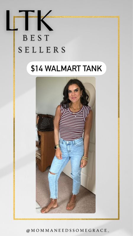 $14 Walmart tank! Another week as a top seller! I’m in size small 

#LTKFindsUnder100 #LTKSaleAlert #LTKStyleTip
