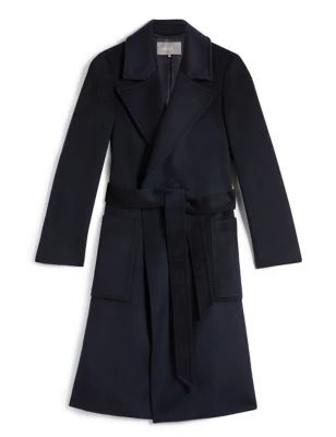Pure Wool Belted Longline Coat | Marks & Spencer (UK)