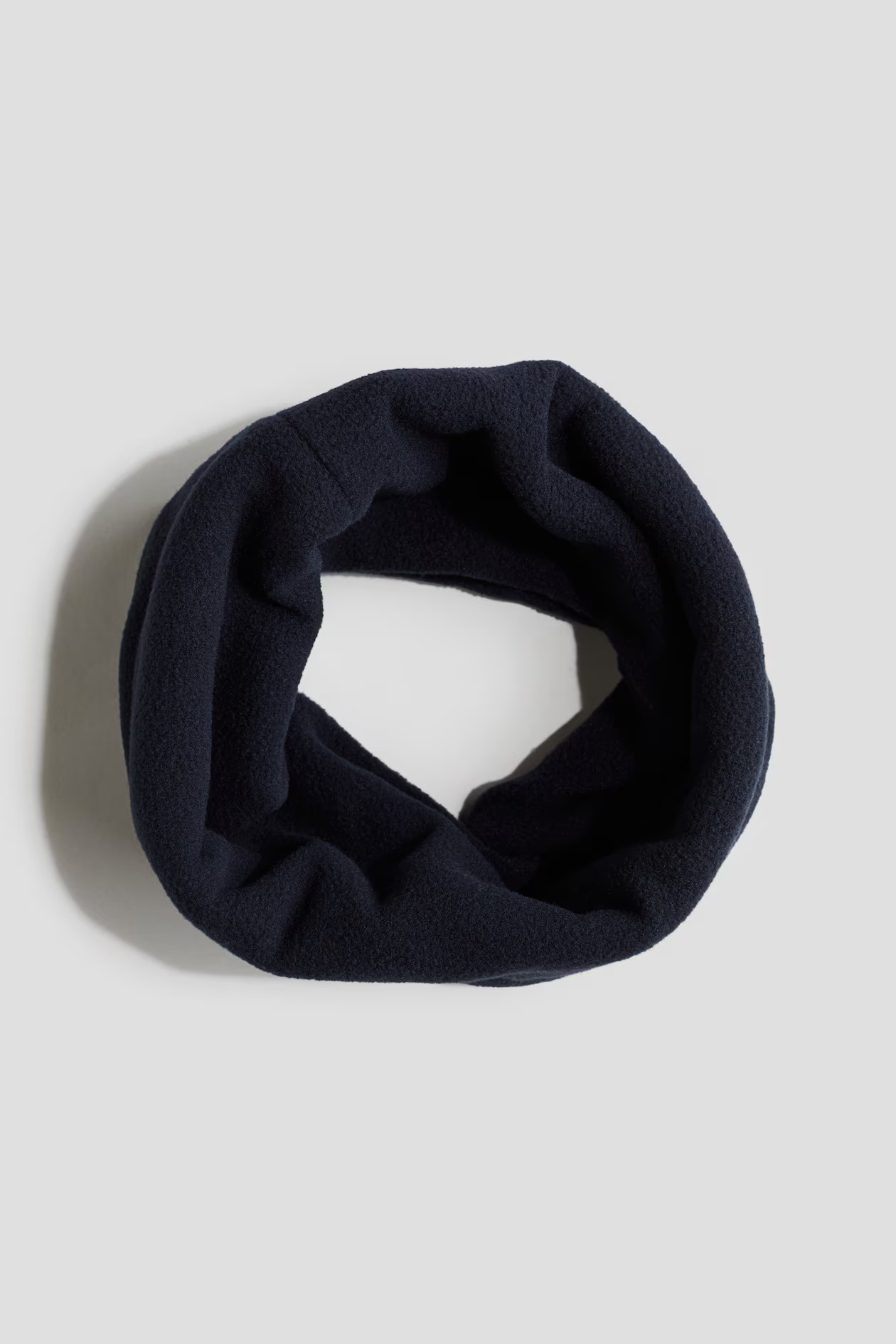 Fleece Tube Scarf - Navy blue - Kids | H&M US | H&M (US + CA)