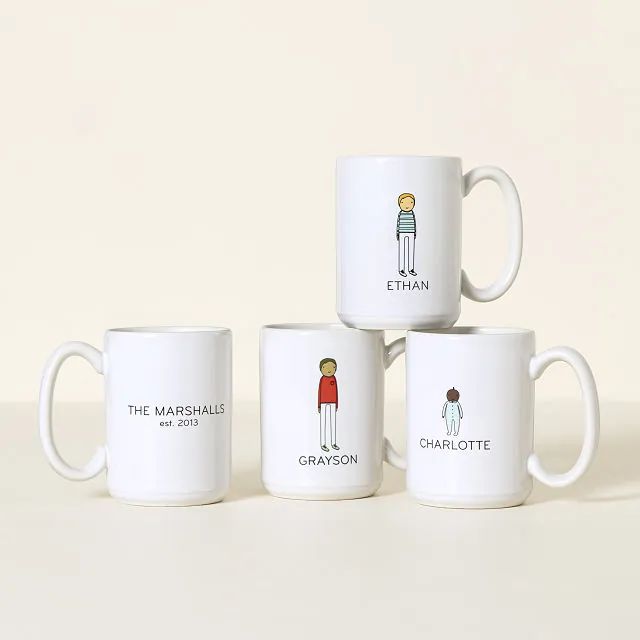 Personalized Family Mugs | UncommonGoods