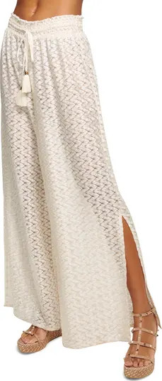 Ramy Brook Gloria High Waist Wide Leg Cover-Up Pants | Nordstrom | Nordstrom