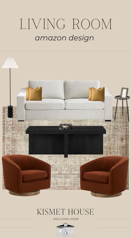 Living room design, all from Amazon.





Floor lamp, couch, accent pillows, area rug, living room rug, accent tables, side tables, picture frame, coffee table, accent boxes, home decor, accent chairs, Amazon home decor, Amazon furniture 

#LTKHome #LTKStyleTip