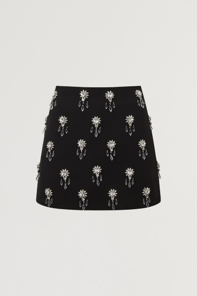 Crystal Mini Skirt | Odd Muse