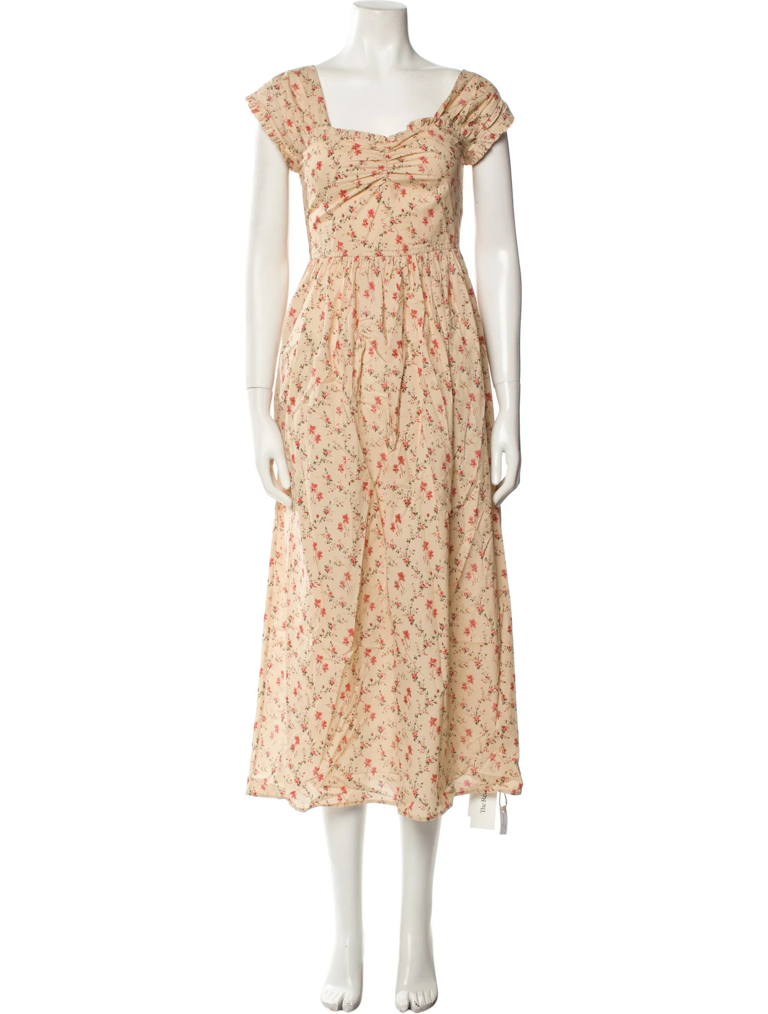 Floral Print Long Dress w/ Tags | The RealReal