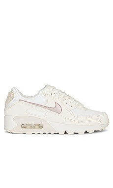 Nike Air Max 90 Sneaker in Sail, Pink Oxford, & Phantom from Revolve.com | Revolve Clothing (Global)