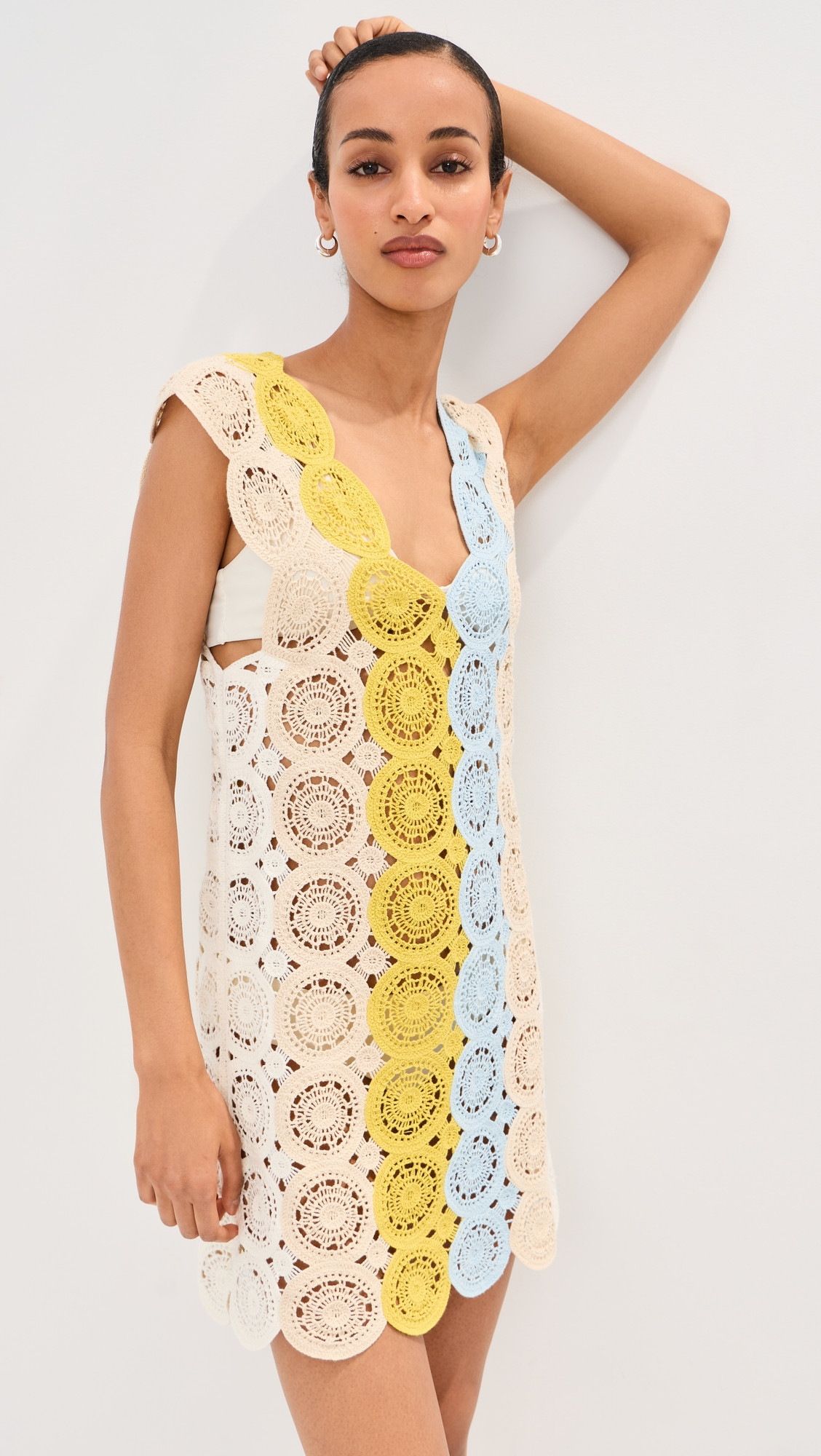 LE BOP Livia Mini Dress Citrine Multi XL | Shopbop