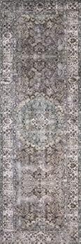Loloi II Layla Collection LAY-06 Taupe / Stone, Traditional 2'-6" x 7'-6" Runner | Amazon (US)