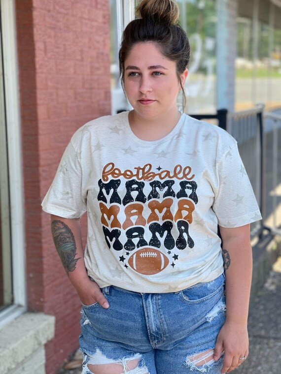 Football Mama Star Tee | Etsy (US)