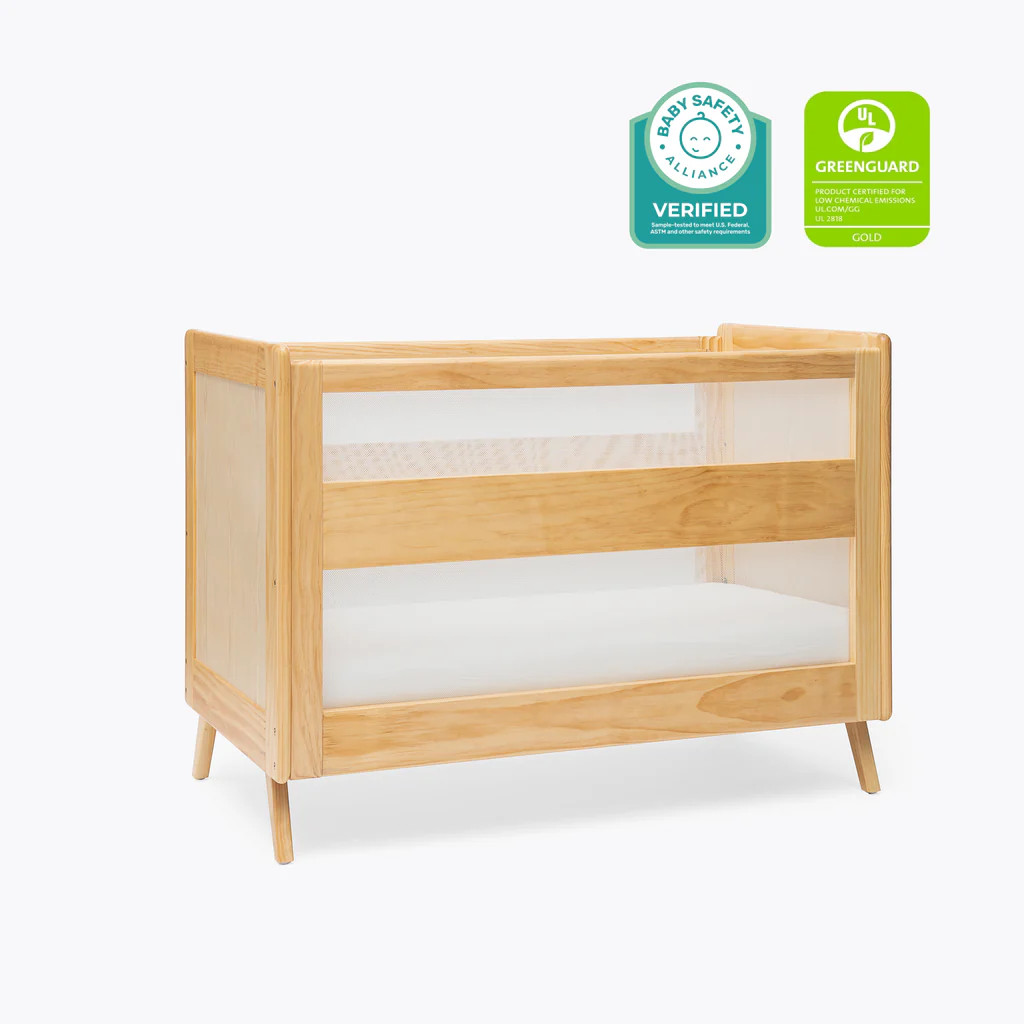 3-in-1 Convertible Full Size Breathable Mesh Crib | Halo Sleep