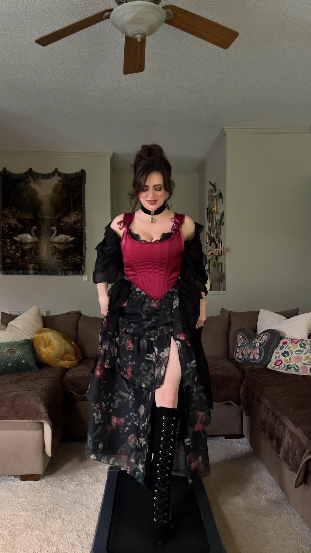 Moulin rouge inspired Date night outfit ♥️

#LTKgrwm #LTKootd