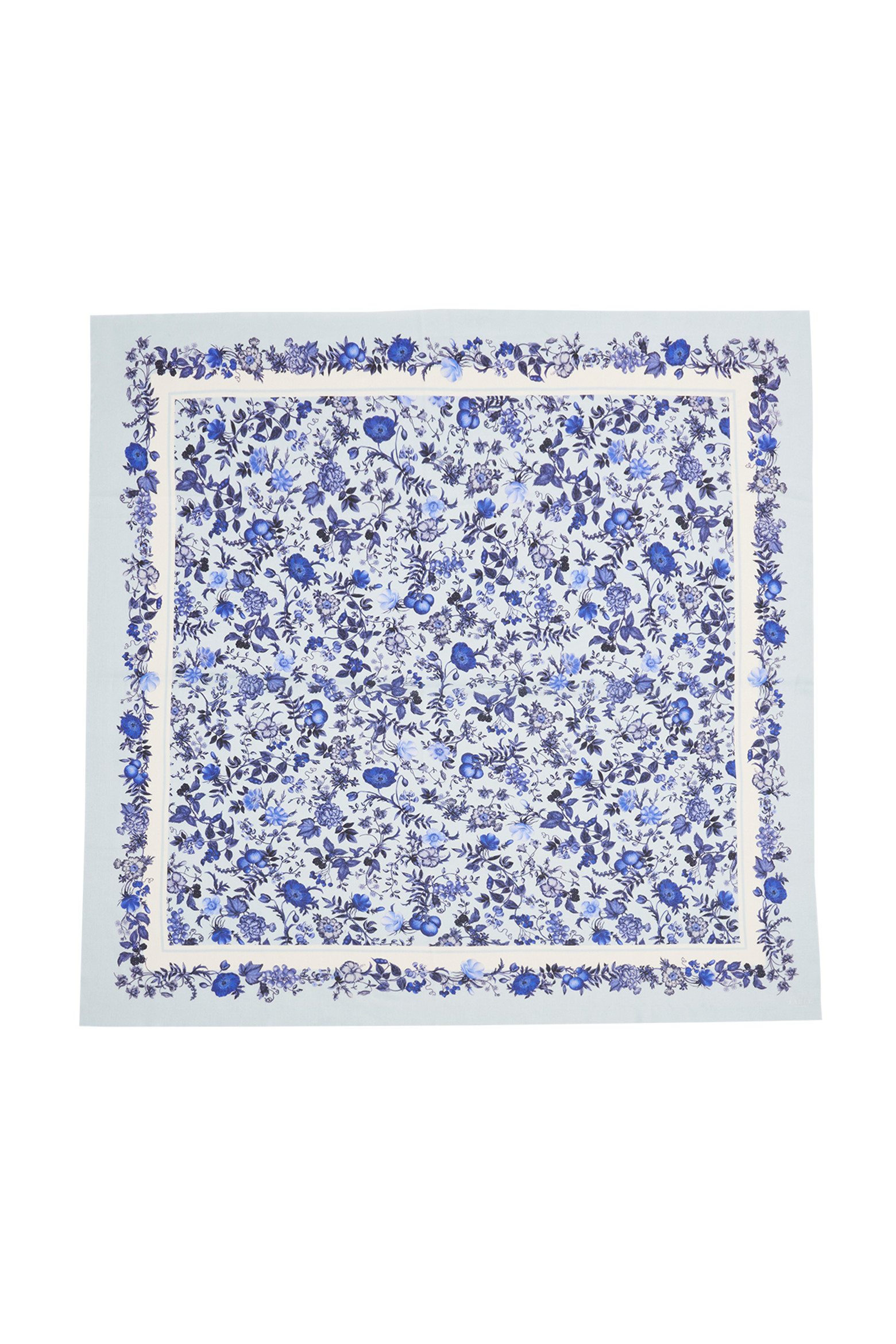 Ditsy Blue Folk Square Scarf (Women) | Nordstrom | Nordstrom