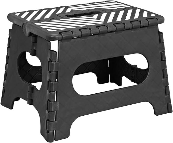 Simplify Folding Step Stool-Lightweight, Sturdy and Safe, Carrying Handle, Easy to Open, for Kitc... | Amazon (US)