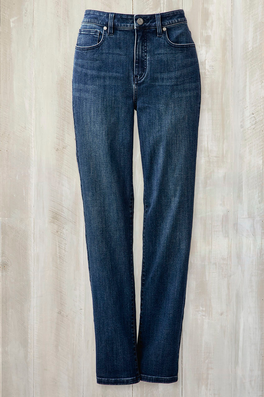 ShapeMe® High Rise Straight-Leg Jeans | Coldwater Creek