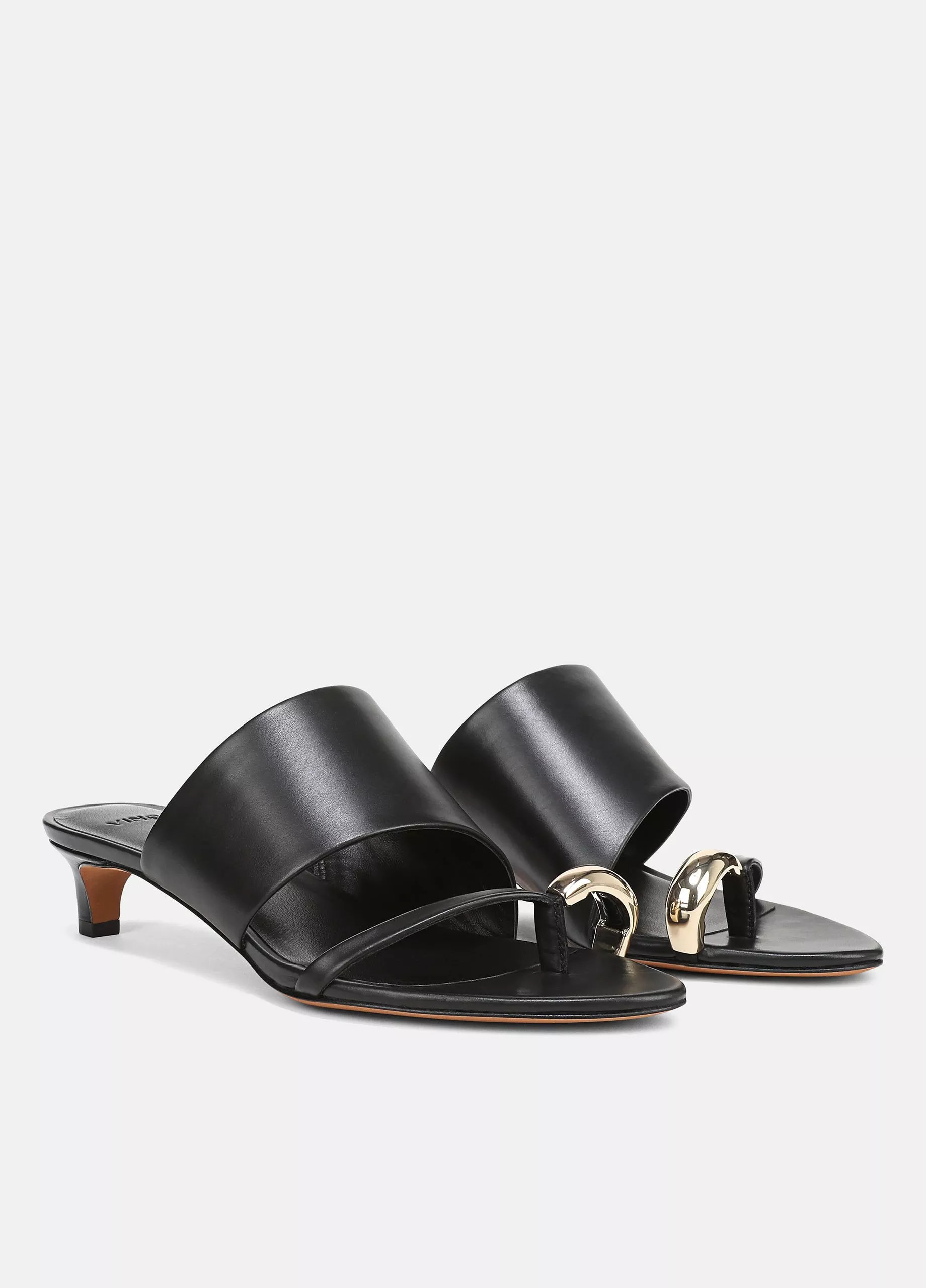 Suzie Leather Heeled Sandal | Vince LLC