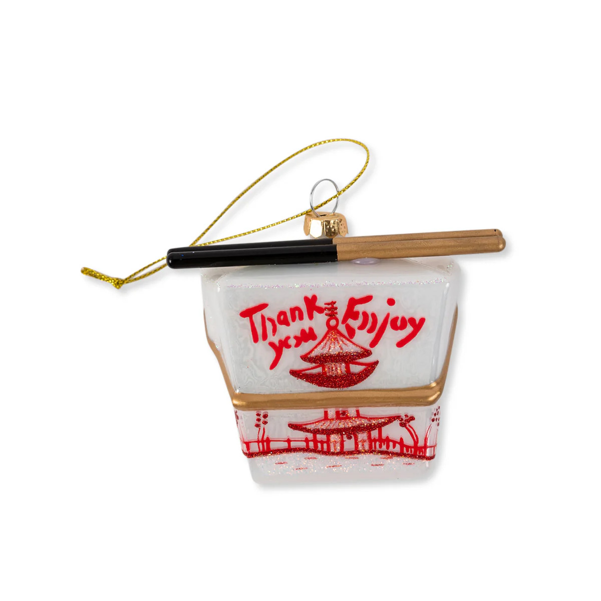 Furbish Studio - Chinese Take Out Box Ornament | Furbish Studio