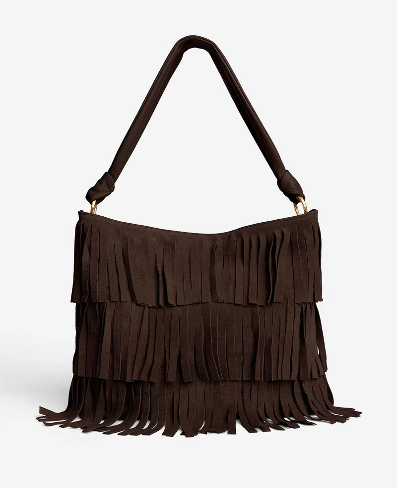 Fringe Slouch Hobo Bag | Kenneth Cole