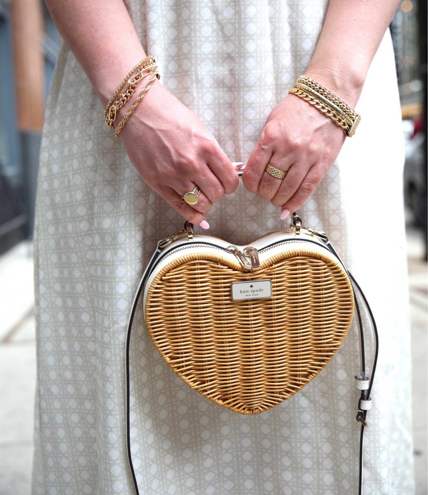 Love Shack Heart Wicker Crossbody curated on LTK