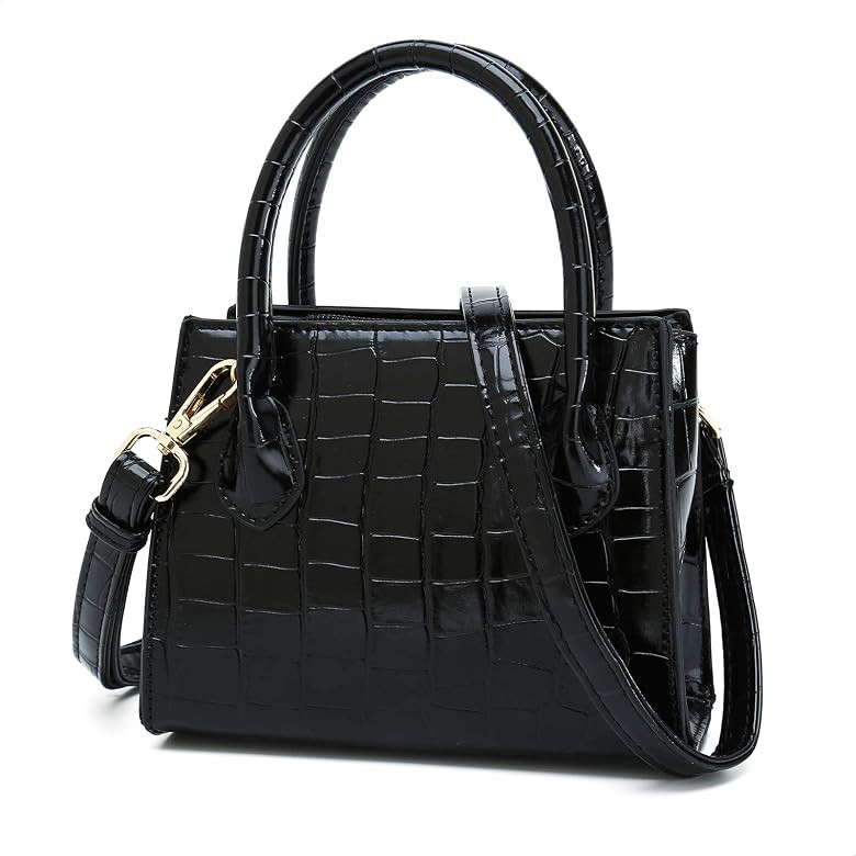 CATMICOO Trendy Mini Purse for Women, Small Handbag and Mini Bag with Crocodile Pattern | Amazon (CA)