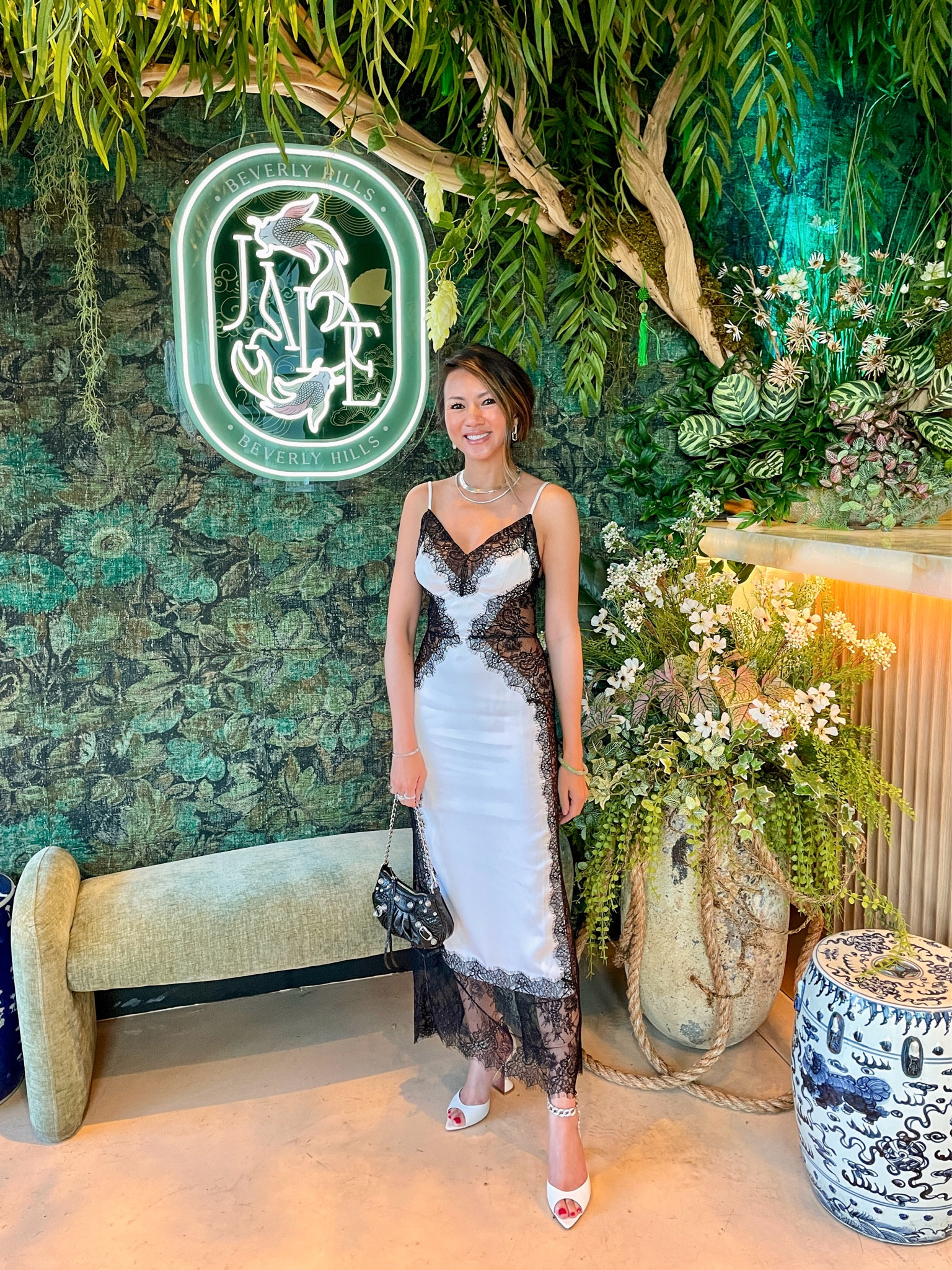 Date night outfit  🖤 This lace dress is so stunning! Love the lace placement. Would be perfect for a bride, wedding festivities, date night or vacation dress. 

White dress, white and black dress, lace dress, summer dress, weddings dress, bridal dress, bachelorette dress, The Stylizt 



#LTKParties #LTKWedding #LTKStyleTip