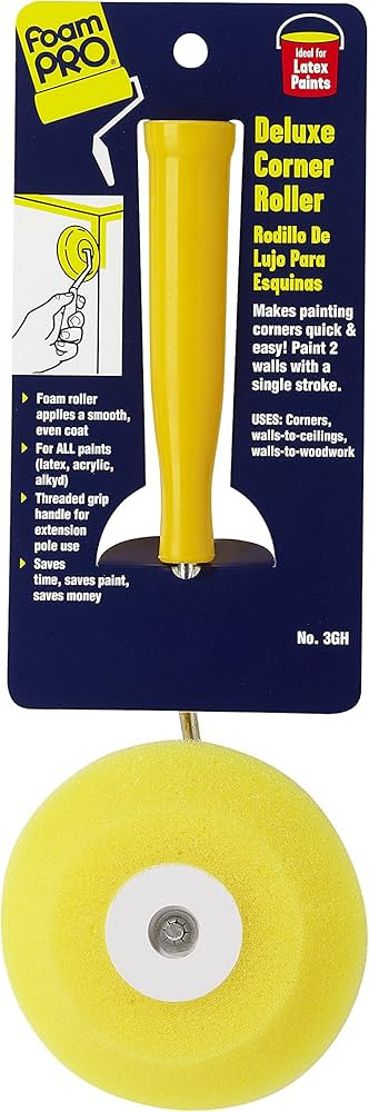 FoamPRO 3GH Corner Paint Roller, 1 Count (Pack of 1) | Amazon (US)