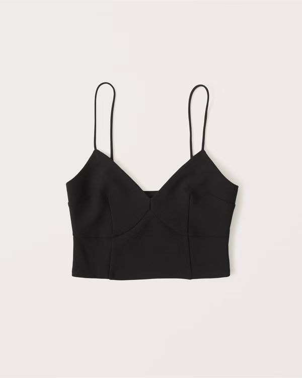 Women's Cropped Triangle Set Top | Women's Tops | Abercrombie.com | Abercrombie & Fitch (US)